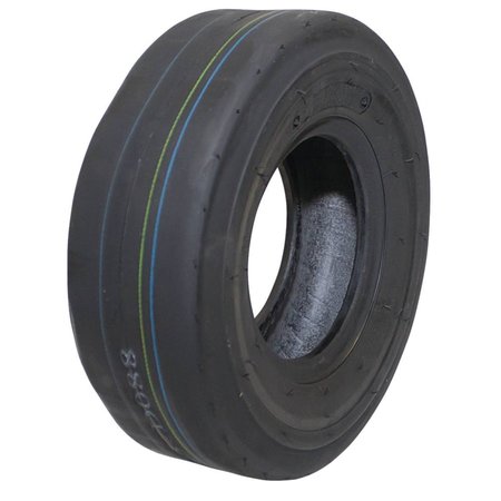 STENS New Tire For Kenda 21351E72, 104040552B1 Tire Size 11X4.00-5, Tread Slick 160-661